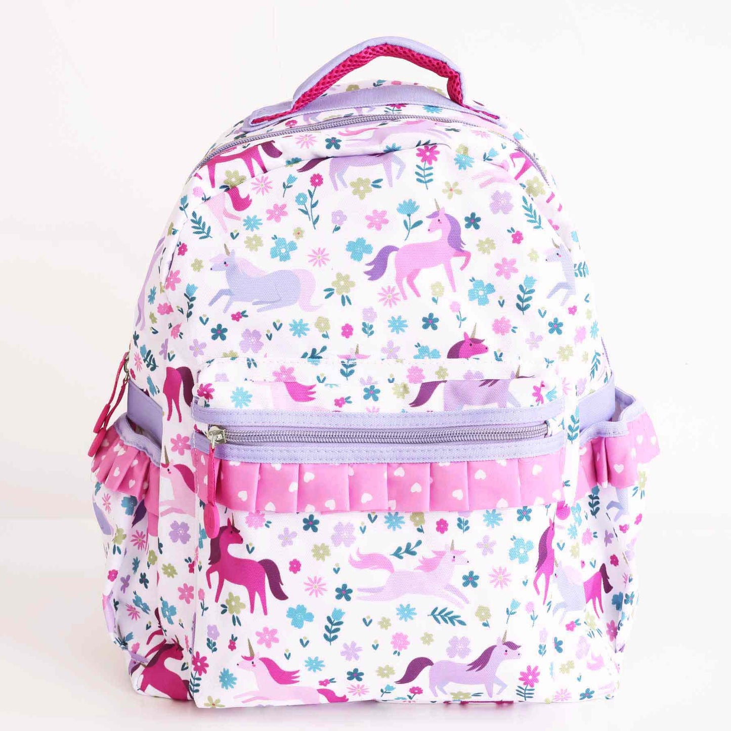 Kids Embroidered Ruffle Backpack | Magical Meadow