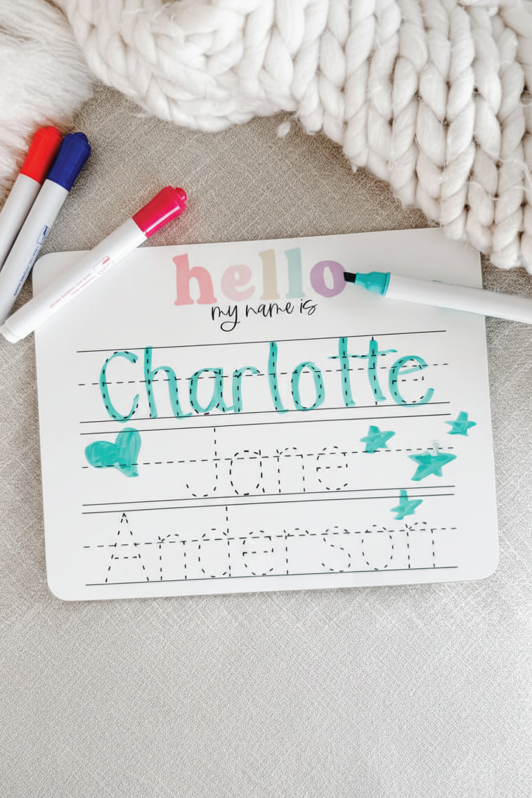 Kids Personalized Whiteboards